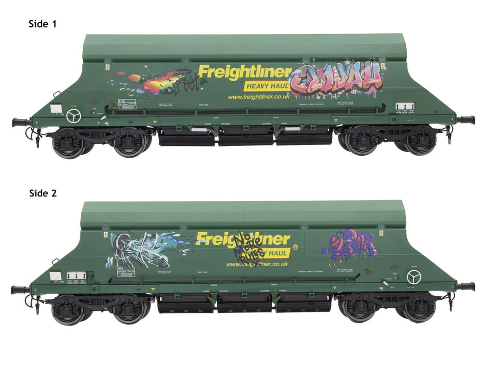 Dapol HIA Hopper Freightliner Heavy Haul Green 369008 Graffiti DA7F-026-001G