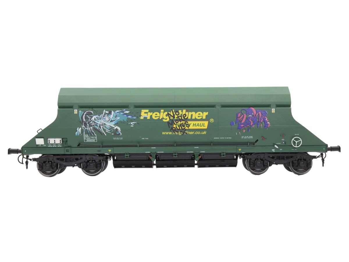 Dapol HIA Hopper Freightliner Heavy Haul Green 369008 Graffiti DA7F-026-001G