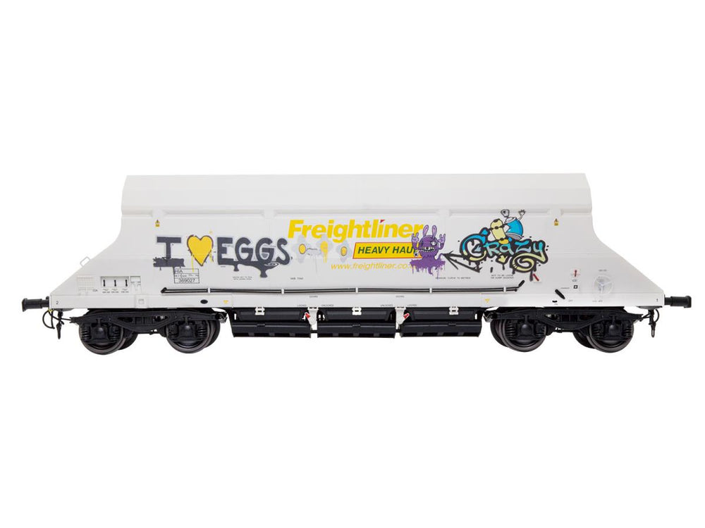 Dapol HIA Hopper Freightliner Heavy Haul White 369027 Graffiti DA7F-026-003G1