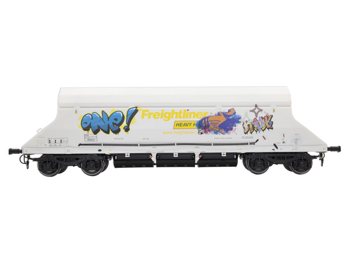 Dapol HIA Hopper Freightliner Heavy Haul White 369027 Graffiti DA7F-026-003G