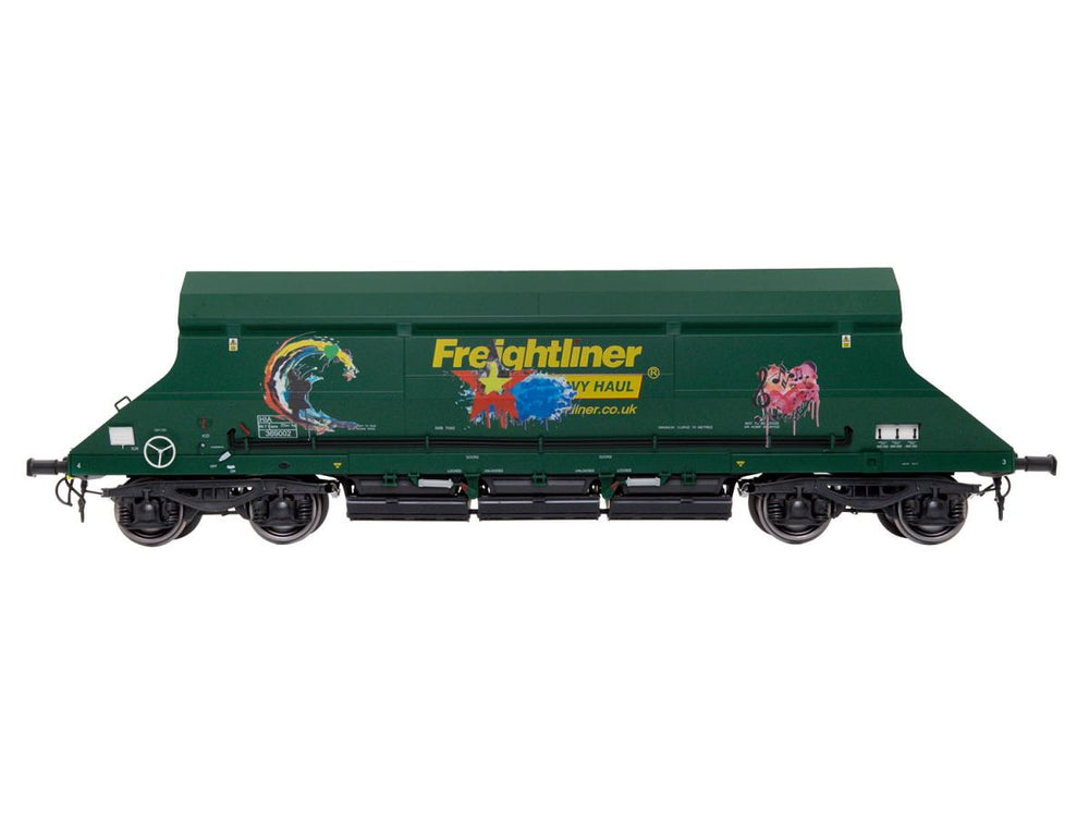 Dapol HIA Hopper Freightliner Heavy Haul Green 369002 Graffiti DA7F-026-005G1