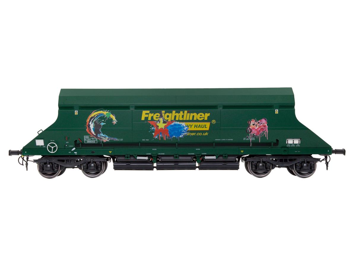 Dapol HIA Hopper Freightliner Heavy Haul Green 369002 Graffiti DA7F-026-005G1