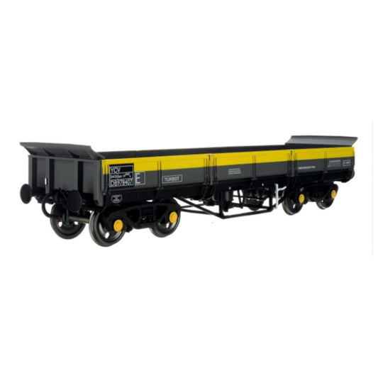 DAPOL O Turbot YCV Ballast Wagon 978339 BR Engineers Grey/Yellow DA7F-043-009