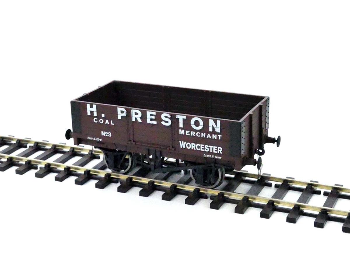 Dapol 5 Plank Wagon H Preston 3 7F-051-043 O Gauge