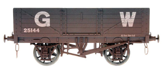Dapol 5 Plank Wagon GWR 25144 Weathered DA7F-051-056W O Gauge