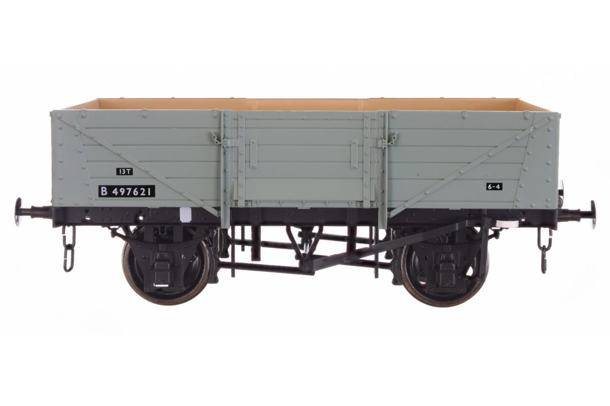 Dapol 7F-053-010 5 Plank Wagon Corrugated End Diagram 39 Grey B497621 O Gauge
