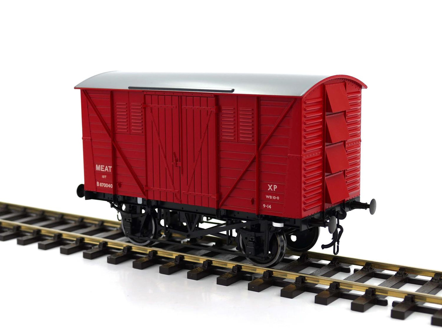 Dapol BR Meat Van Crimson 870040 DA7F-054-005 O Gauge