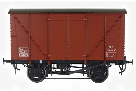 Dapol 7F-056-019 BR Standard Plywood Van Diagram 213 Bauxite B771500 O Gauge