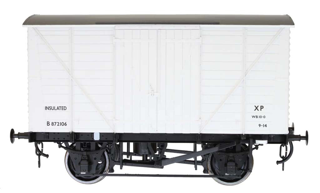 Dapol BR Insulated Van Diagram 0251 White B872106 DA7F-057-006 O Gauge