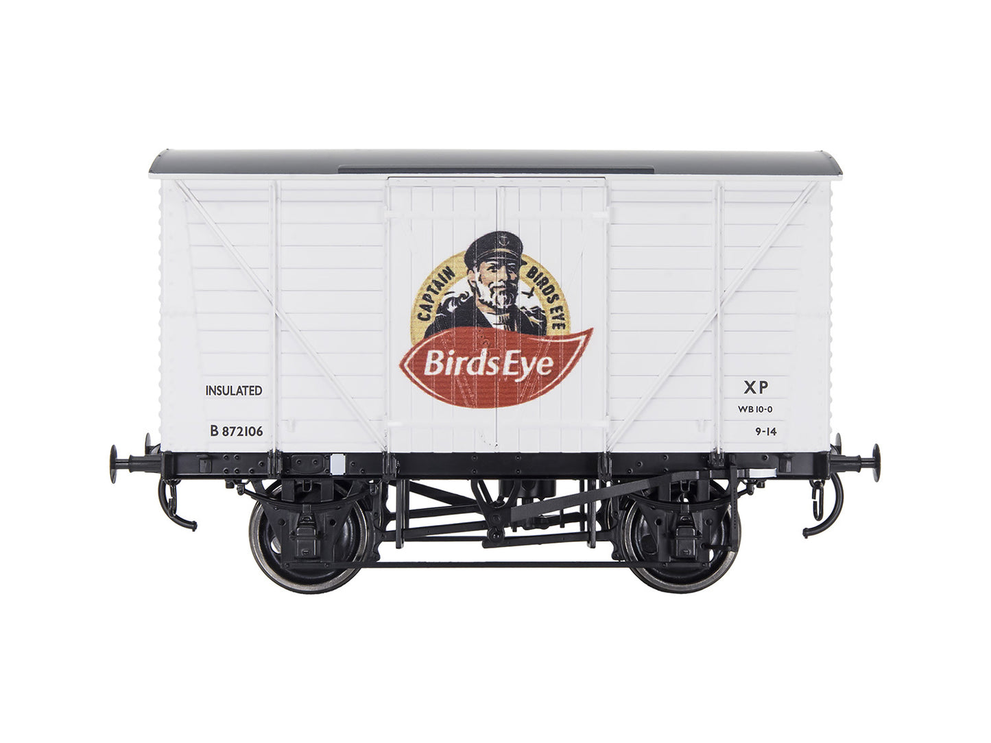 Dapol Insulated Van Captain Birds Eye B872106 Weathered DA7F-057-007W O Gauge