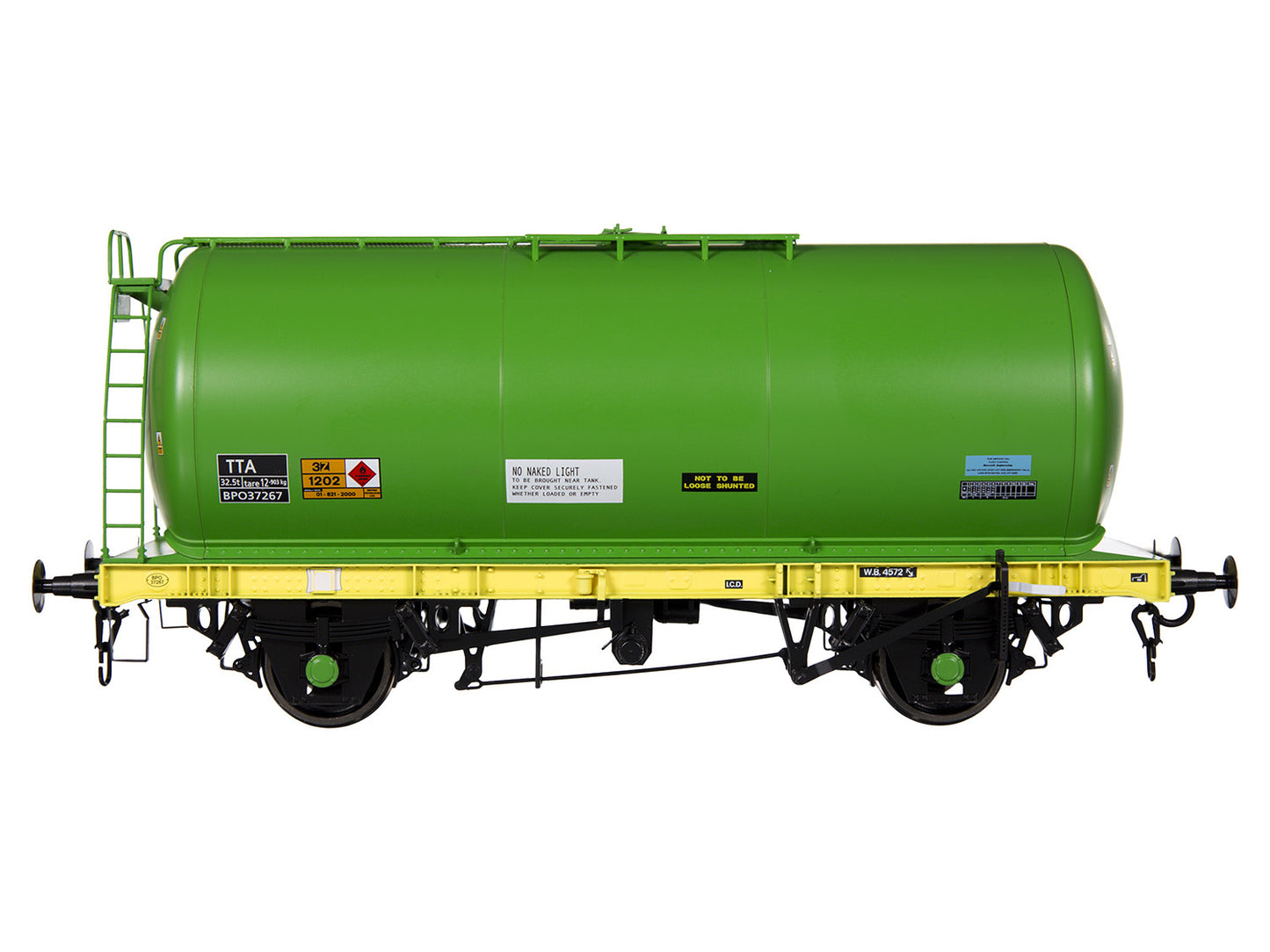 Dapol 7F-064-001  45t TTA Tank Wagon BP Green BPO 37267 O Gauge