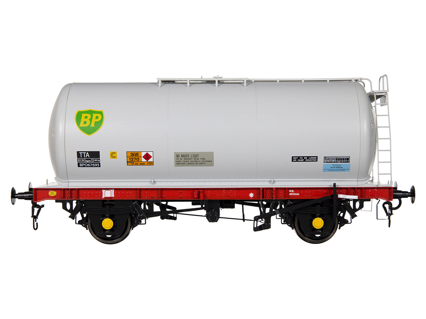 Dapol 7F-064-002  45t TTA Tank Wagon BP Grey BPO 67695 O Gauge