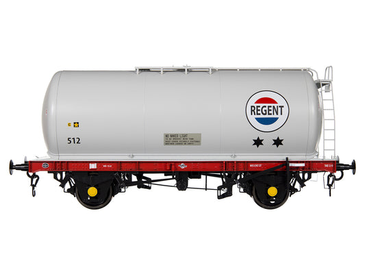 Dapol 7F-064-003  45t TTA Tank Wagon Regent Grey/Red 512 O Gauge