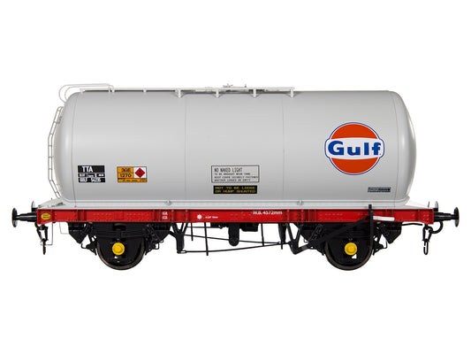 Dapol 7F-064-011  45t TTA Tank Wagon Gulf Red/Grey 54235 O Gauge