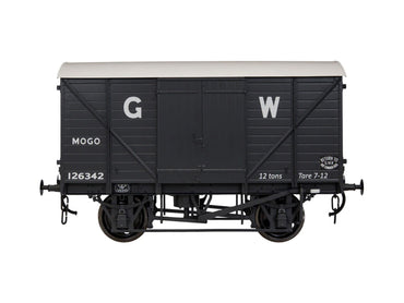 Dapol 12t Mogo Van Great Western Grey 126342 DA7F-068-001 O Gauge