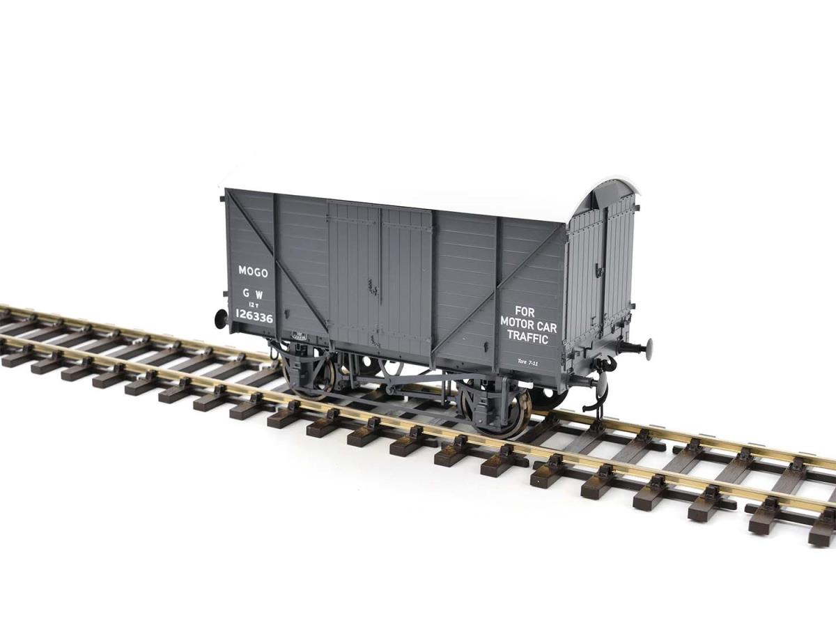 Dapol 12t Mogo Van Great Western Grey 126336 DA7F-068-002 O Gauge