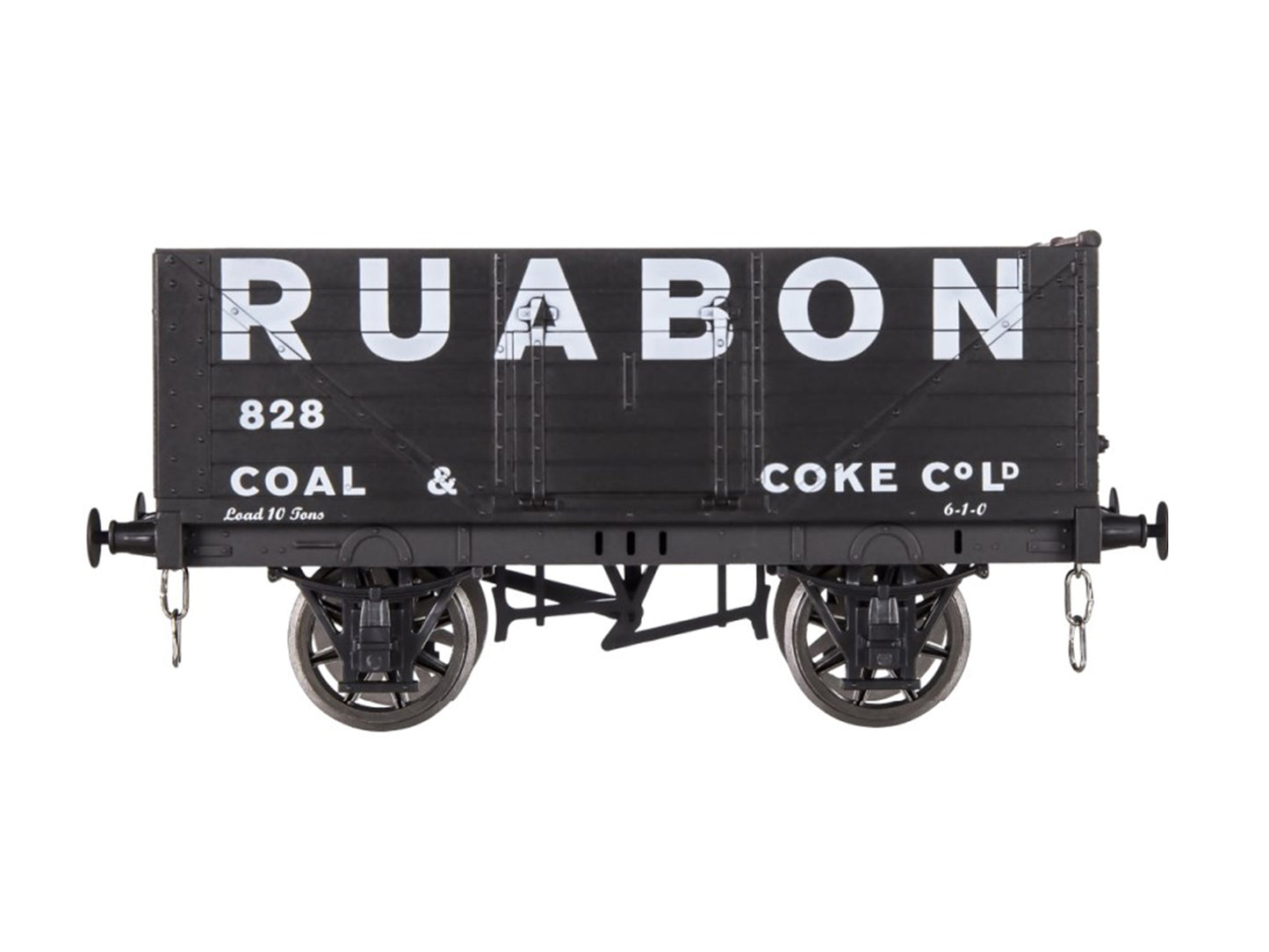 Dapol 7 Plank Wagon Ruabon 821 DA7F-071-030 O Gauge