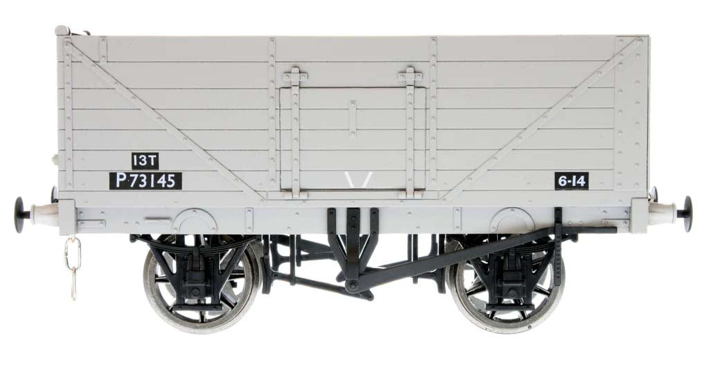 Dapol 7 Plank Wagon BR Grey P73145 DA7F-071-047 O Gauge