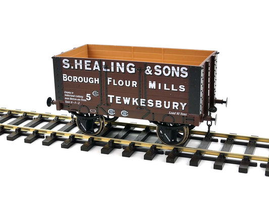 Dapol 7 Plank Wagon 9ft Wheelbase S Healing 5 DA7F-072-007 O Gauge