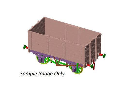 Dapol 7 Plank Wagon 9' Wheelbase 2 Door Marlborough 63 DA7F-072-009 O Gauge