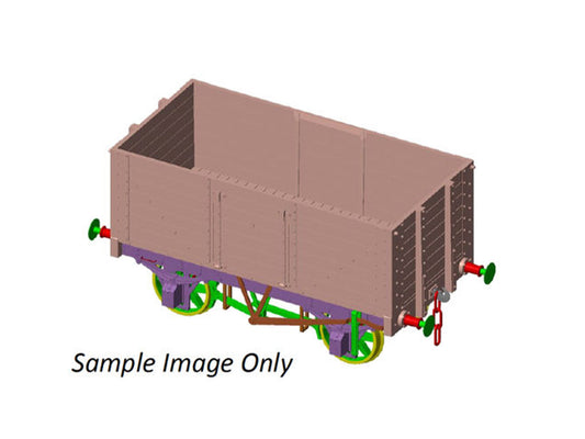 Dapol 7 Plank Wagon 9' Wheelbase 3 Door Blaenavon 1444 DA7F-073-019 O Gauge