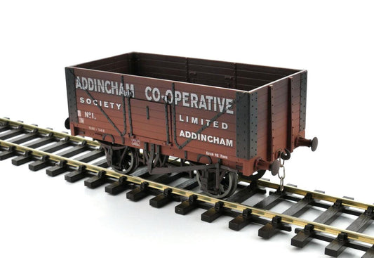 Dapol 8 Plank Wagon Addingham 1 Weathered DA7F-080-034W O Scale