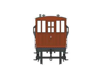 Dapol 20t Brake Van CAP BR Bauxite B955069 DA7F-200-020 O Gauge