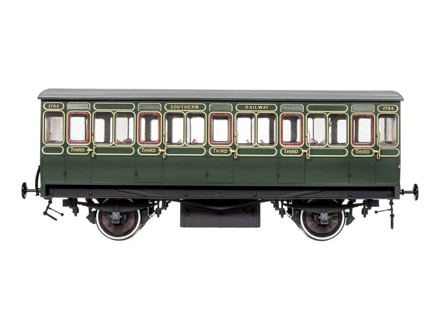 Dapol Stroudley 4whl All 3rd Southern Green 1793 Lit DA7P-020-651L O Gauge