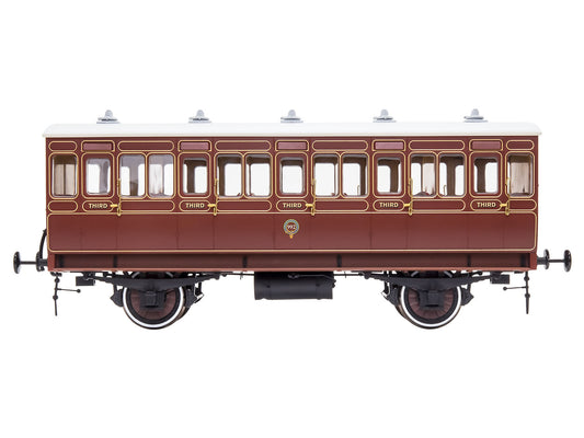 Dapol Stroudley 4whl 3rd Lined Brown 992 Lit DA7P-020-680L O Gauge