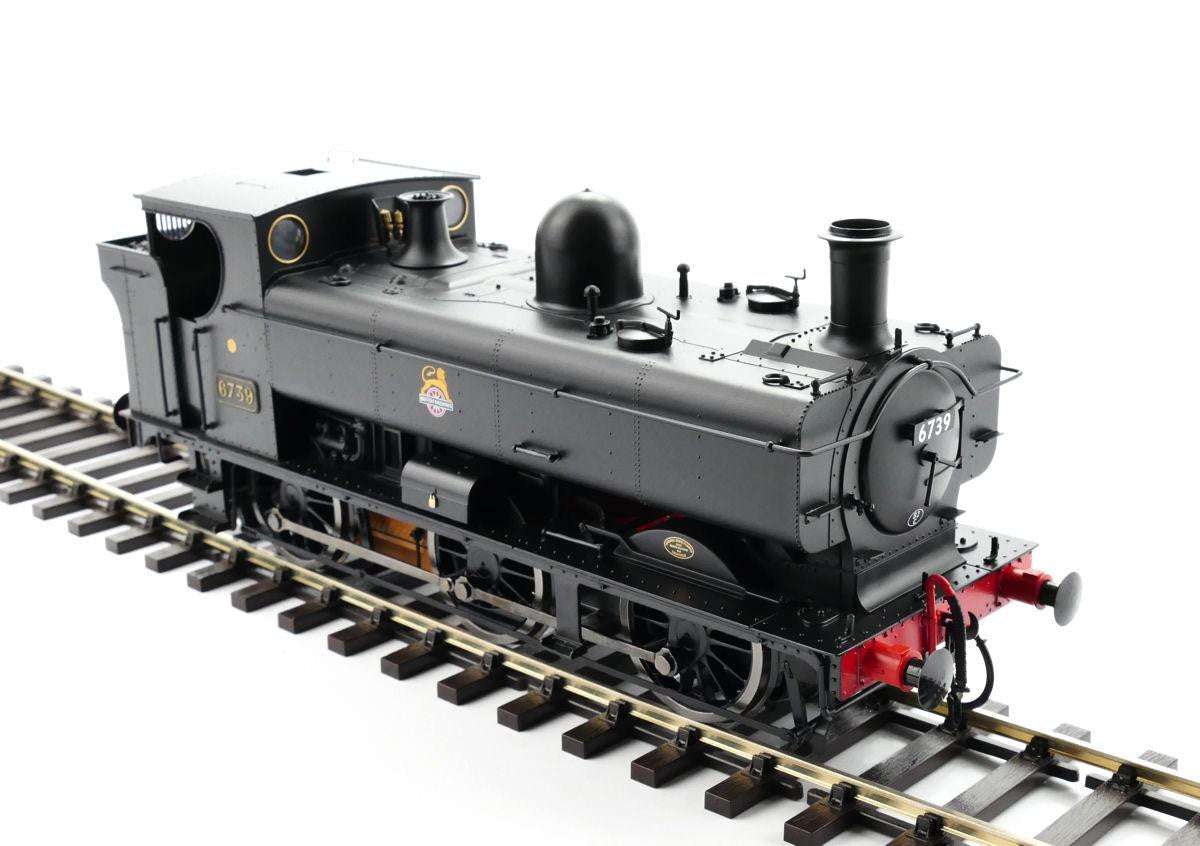 Dapol 57xx Class Pannier 6739 BR Black Early Crest (DCC-Sound) DA7S-007-008S O Gauge