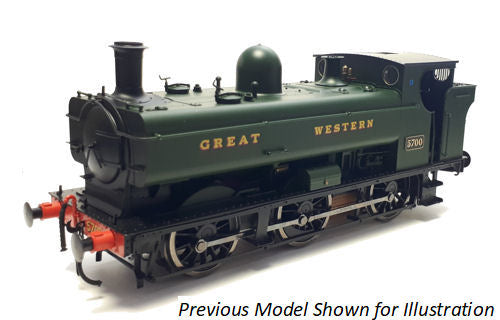 Dapol 57xx Pannier Great Western Green Unnumbered O Gauge 7S-007-013U