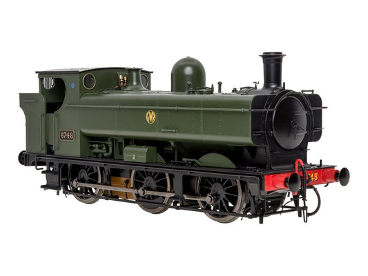 Dapol 57xx Pannier GWR Shirtbutton Green Unnumbered (DCC-Fitted) O 7S-007-014UD