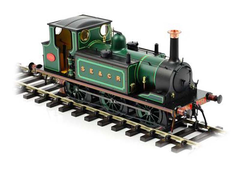 Dapol Terrier A1X 751 SECR Green (DCC-Fitted) O Gauge DA7S-010-013D