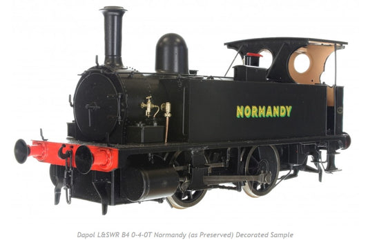 Dapol 7S-018-001  B4 0-4-0T Dock Tank 'Normandy' As Preserved O Gauge