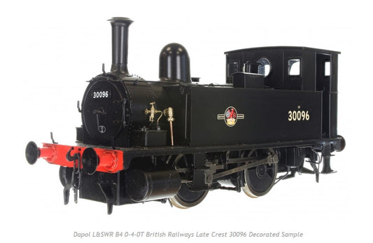 Dapol 7S-018-005  B4 0-4-0T Dock Tank 30096 BR Late Crest O Gauge