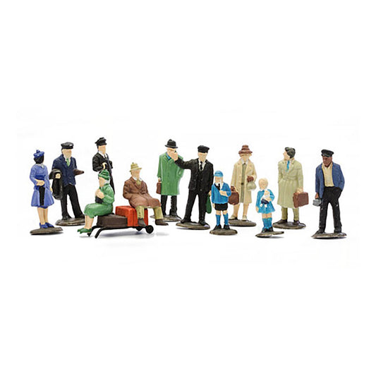 Dapol Kitmaster Platform Figures Kit OO Gauge DAC008