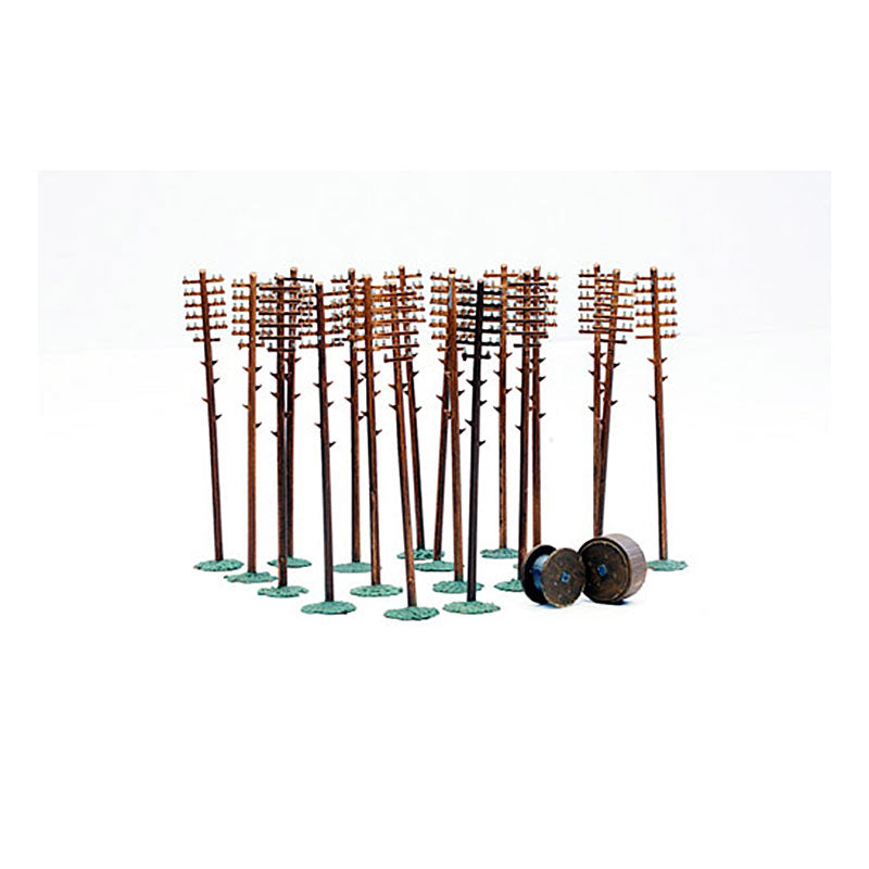 Dapol Kitmaster Telegraph Poles Kit HO/OO Gauge DAC024
