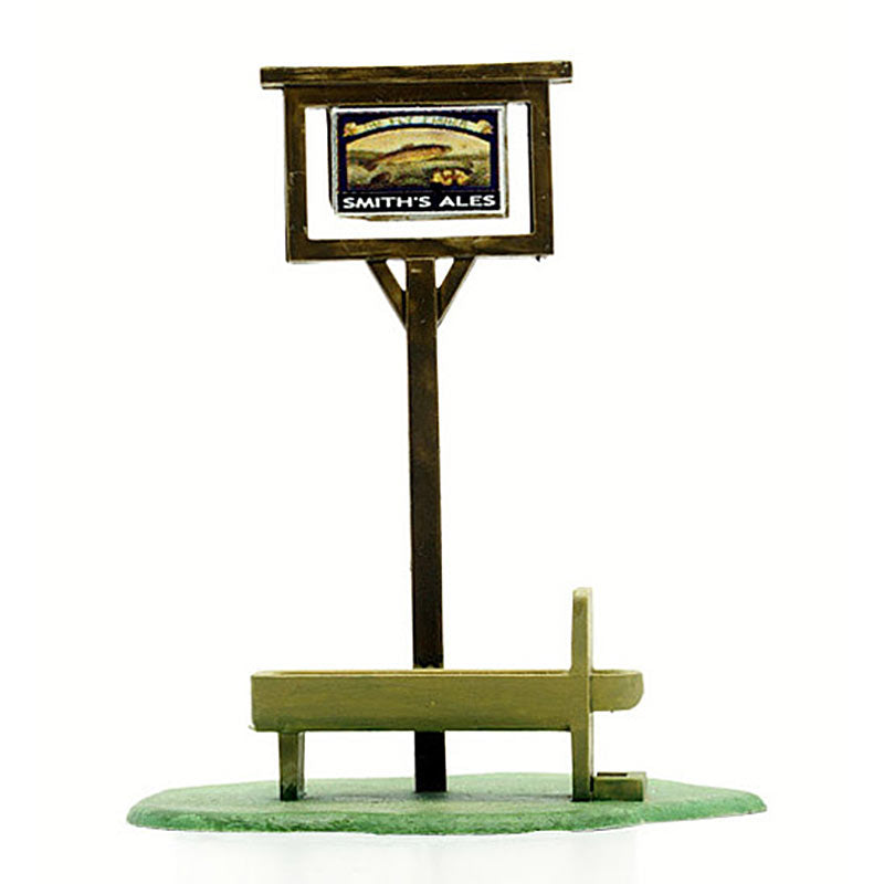 Dapol Kitmaster Pub Sign & Horse Trough Kit HO/OO Gauge DAC077