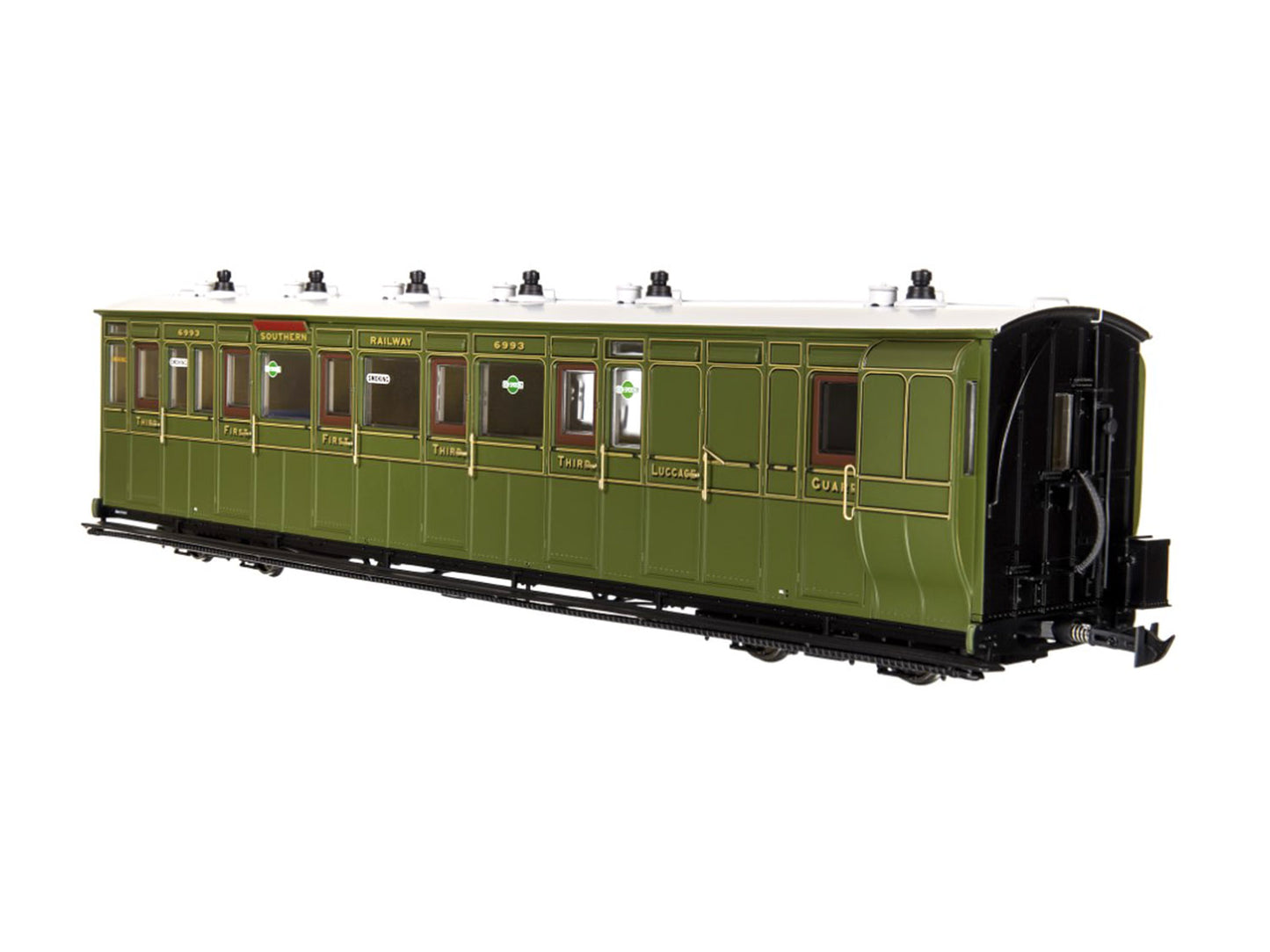 Lionheart 7NP-008D Southern Brake Composite Coach 6993 1924-35 DCC-Fitted O Gau.