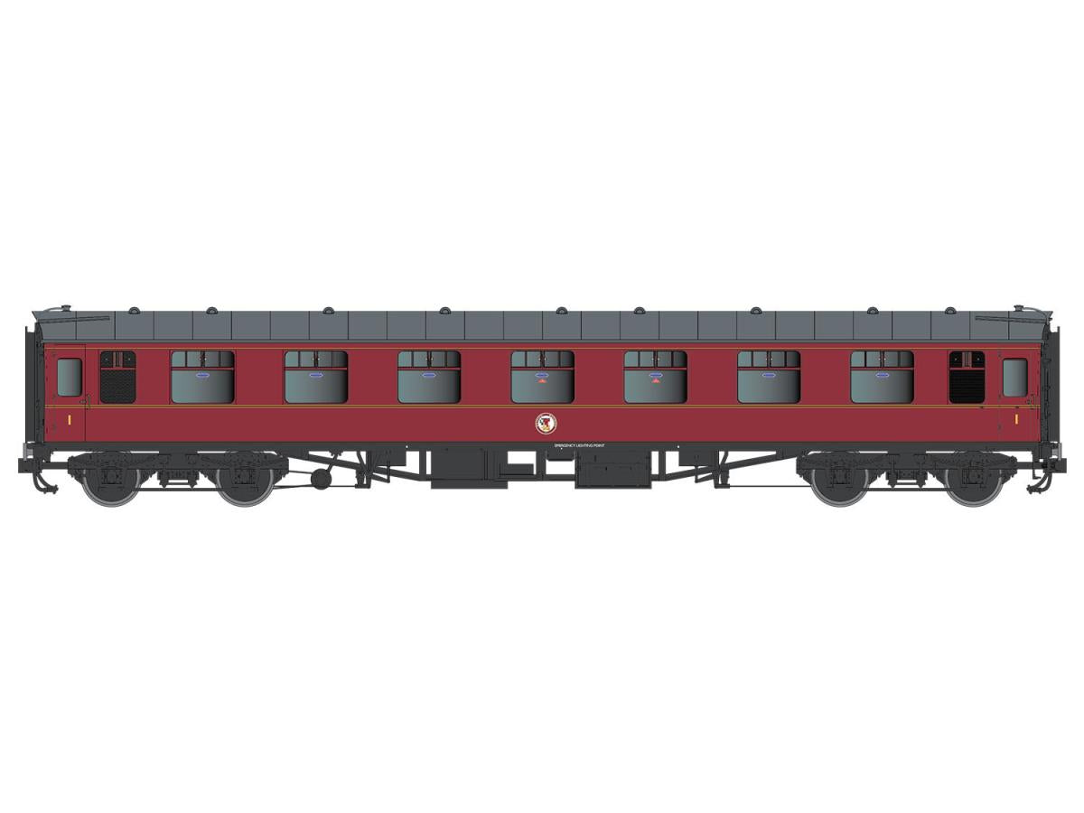 Lionheart BR Mk1 FK E13221 BR Maroon (DCC-Fitted) DALHT7P-002-052D O Gauge