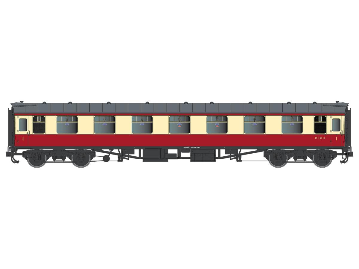Lionheart BR Mk1 FK M13016 BR Crimson/Cream DCC-Fitted DALHT7P-002-152D O Gauge