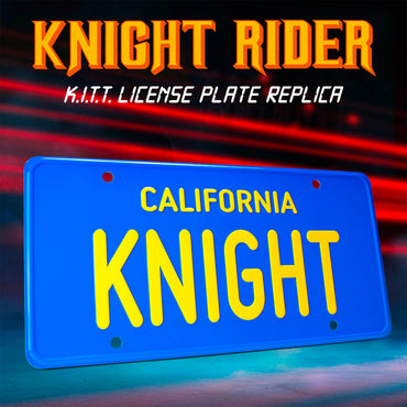 Doctor Collector Knight Rider: Replica License Plate Gift DCKITT02