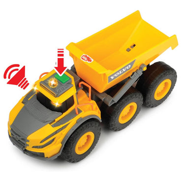 Dickie Volvo Articulated Hauler Construction Toy w/Light & Sound 203723007S12