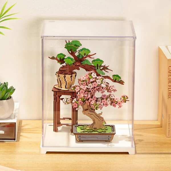 Rolife Clear Dustproof Display Case DF05L