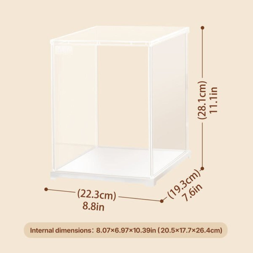 Rolife Clear Dustproof Display Case DF05L