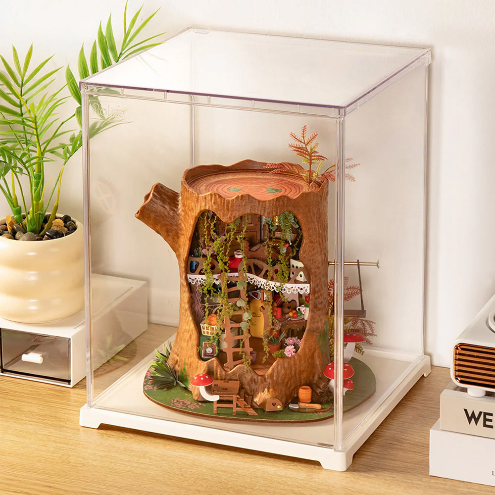 Rolife Acrylic Protection Cover Dustproof Display Case DF06L