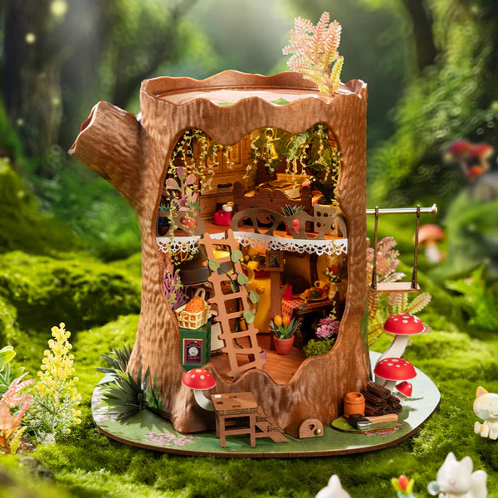 Rolife Fairytale Tree House DIY Miniature House Kit DG179