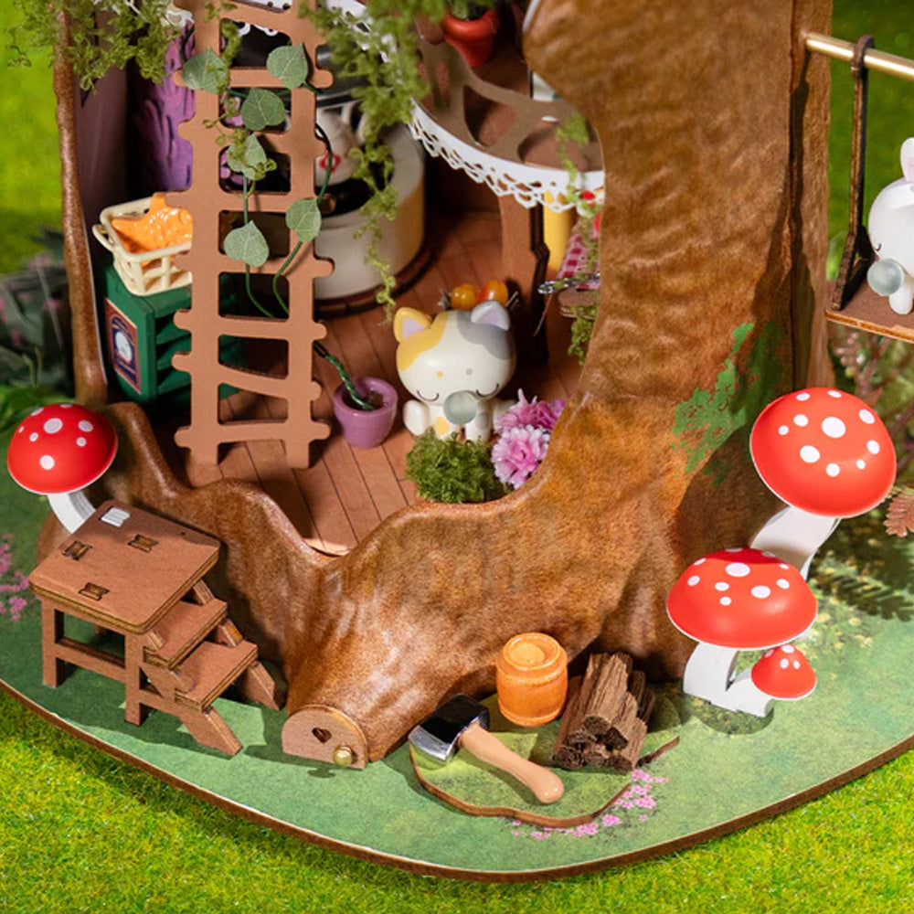 Rolife Fairytale Tree House DIY Miniature House Kit DG179