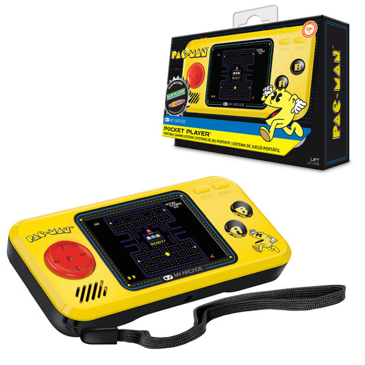 My Arcade Pac-Man Pocket Player Portable Gaming System (3 Games In 1)