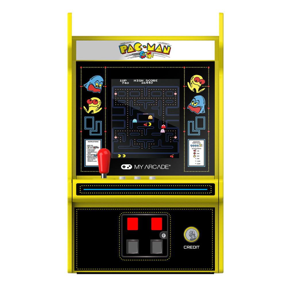 My Arcade Pac-Man Micro Player Pro 6.7" Portable Retro Arcade